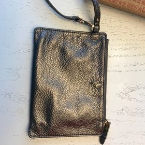 Cole Haan Leather Wristlet